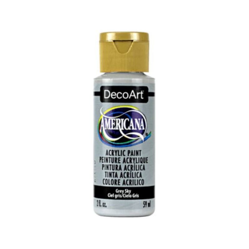 DECOART - Pintura Acrílica  DecoArt Grey Sky DA111 Gris Claro 59 ml