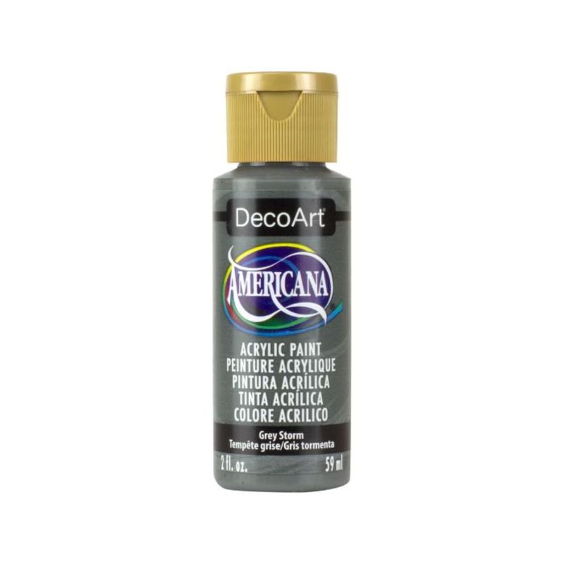 DECOART - Pintura Acrílica DecoArt Grey Storm DA328 Gris Oscuro
