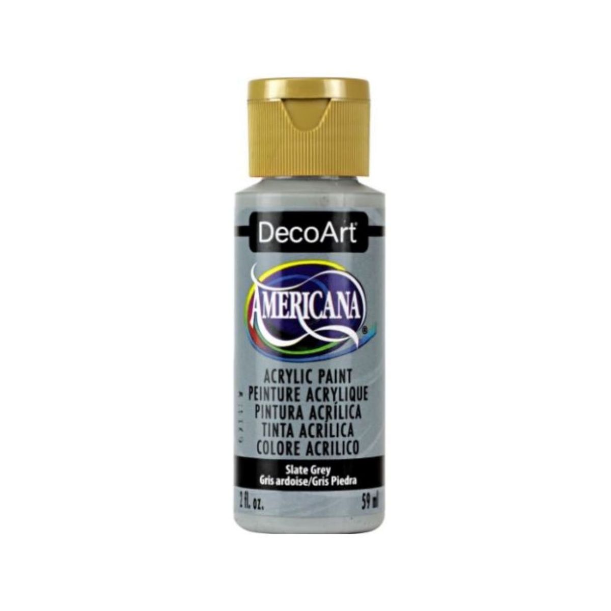 DECOART - Pintura Acrílica DecoArt Slate Grey DA068 Gris Claro 59 ml