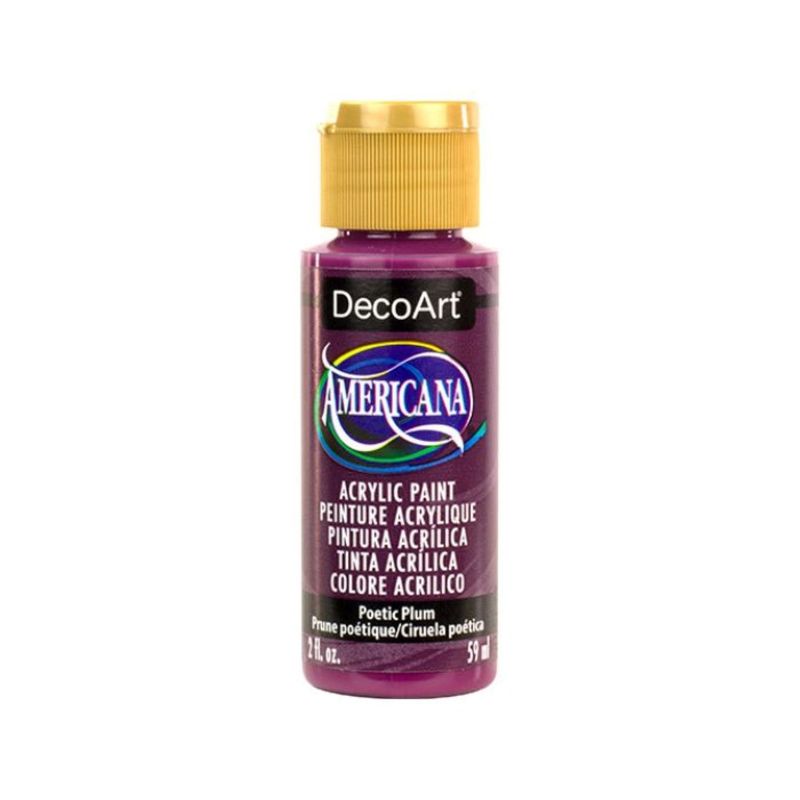 DECOART - Pintura Acrílica DecoArt Poetic Plum DA396 Morado 59 ml