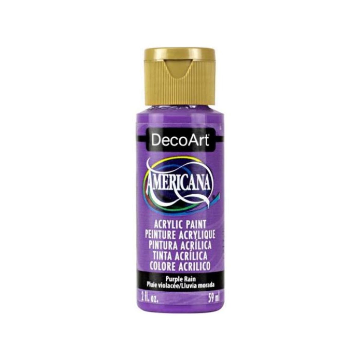 DECOART - Pintura Acrílica DecoArt Purple Rain DA327 Morado 59 ml