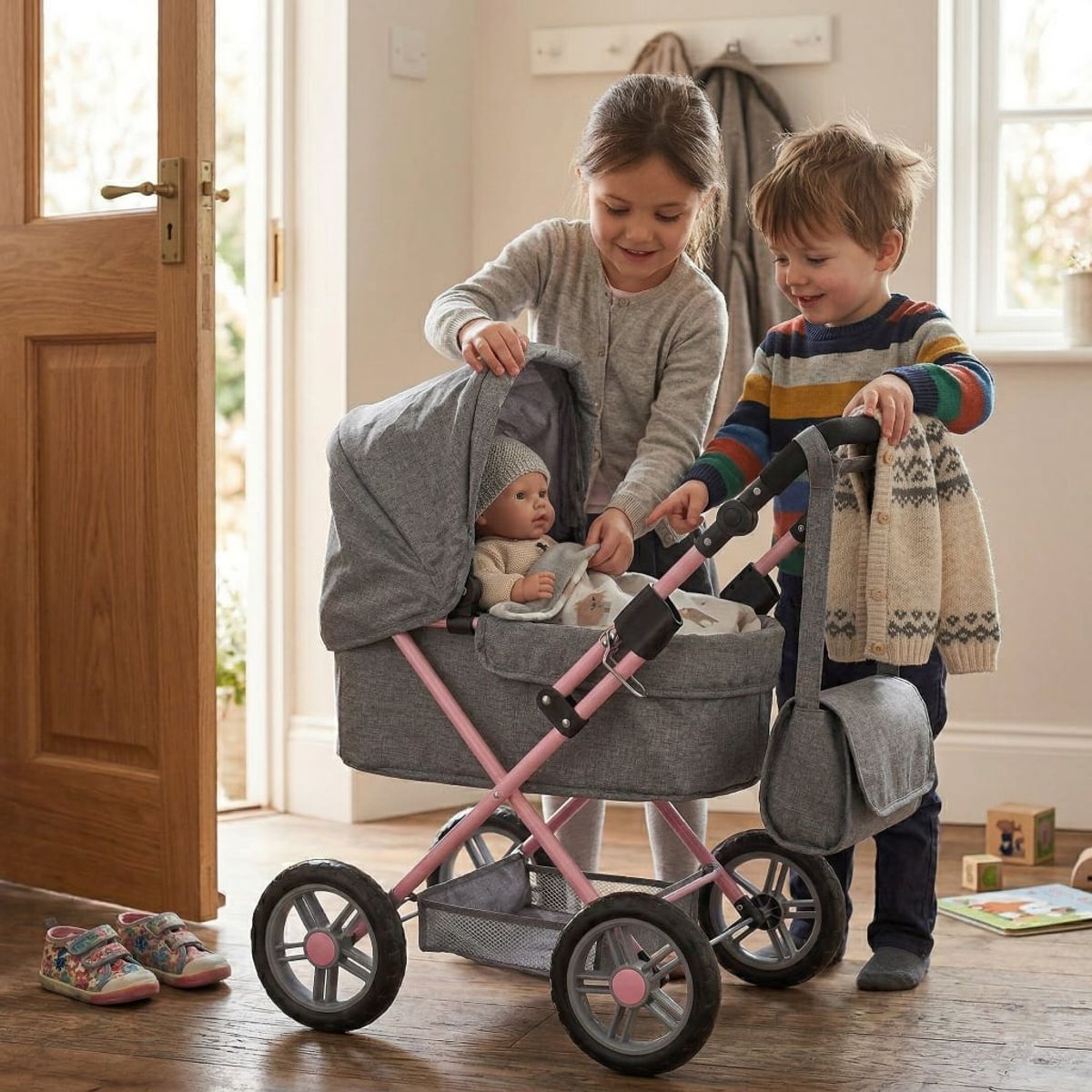 INFANTI - Coche de Muñecas Deluxe INFANTI