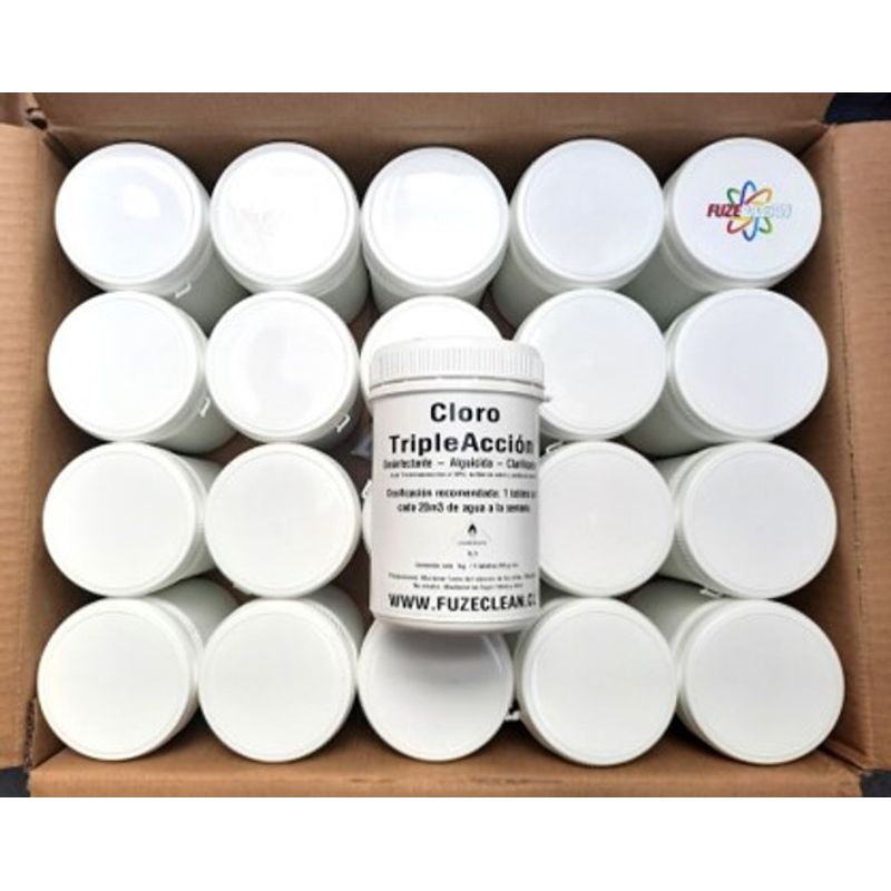 GENERICO - Cloro Triple Accion pack 20kg 100 tabletas