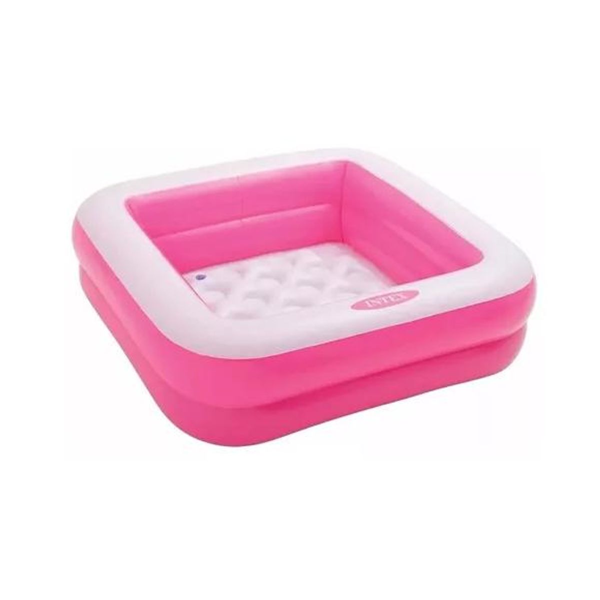 GENERICO - Piscina inflable cuadrada rosada