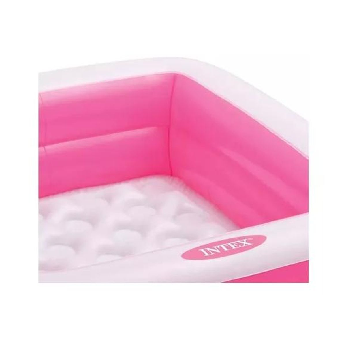 GENERICO - Piscina inflable cuadrada rosada