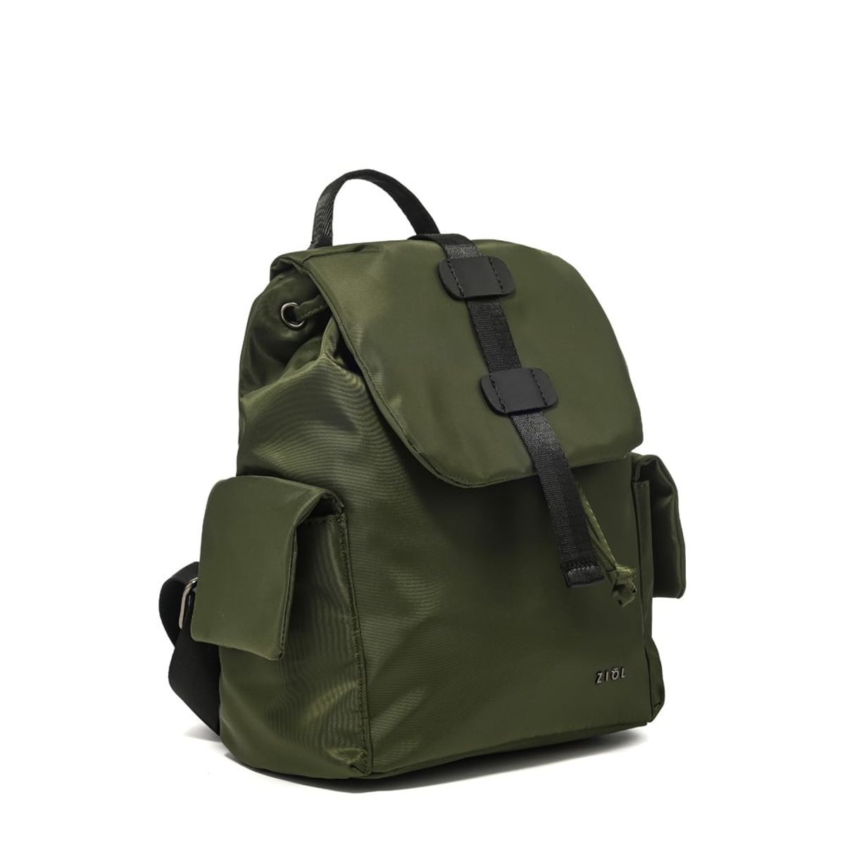 ZIOL - Mochila mediana basteri verde oliva