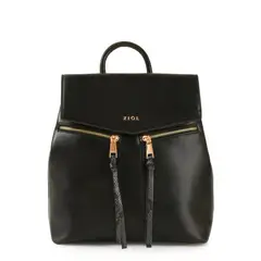 ZIOL - Mochila con tapa pequeña alanis negro