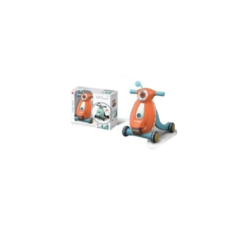 GENERICO - Andador Caminador Para Bebe Musical Caminador Juguetes Interactivos naranjo