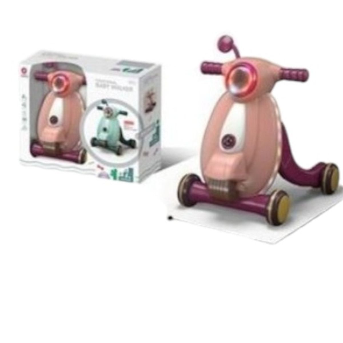 GENERICO - Andador Caminador Para Bebe Musical Caminador Juguetes Interactivos rosa