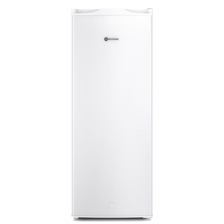 MADEMSA Congelador Freezer Vertical 168L Frío Directo con Puerta Reversible MFV645B Blanco