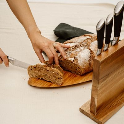 Imagen 2 del producto Set Cuchillos Küche 5 pcs Acero Inoxidable + Base