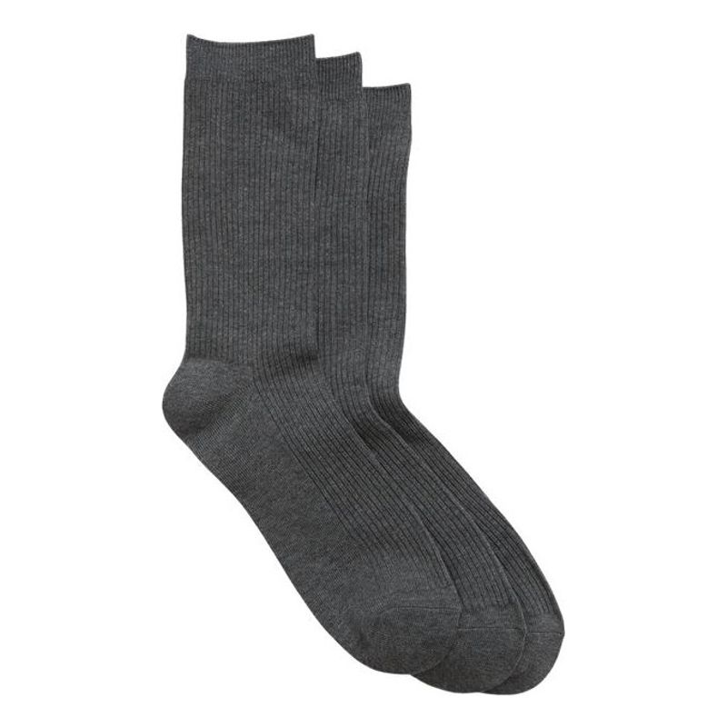GAP - Pack 3 Calcetines Unisex Adulto Gris