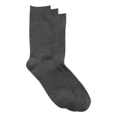 GAP - Pack 3 Calcetines Unisex Adulto Gris