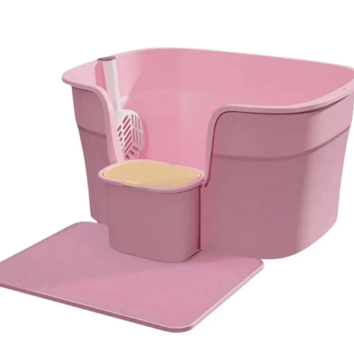 GENERICO - Arenero Para Gatos Bandeja Abierta Grande Sanitario