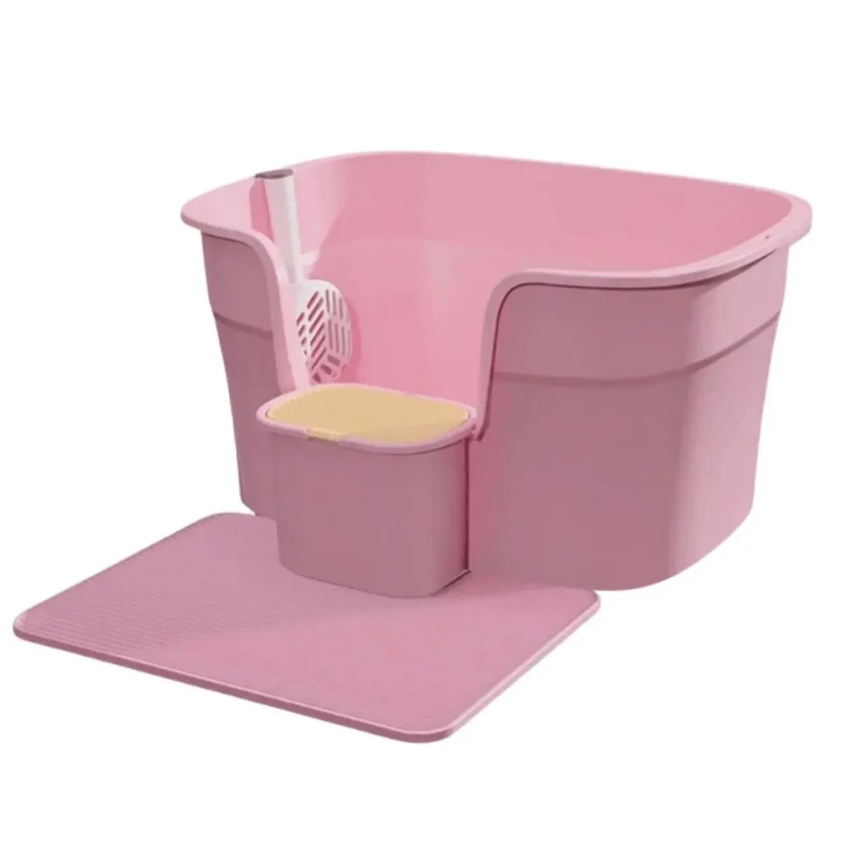 GENERICO - Arenero Para Gatos Bandeja Abierta Grande Sanitario