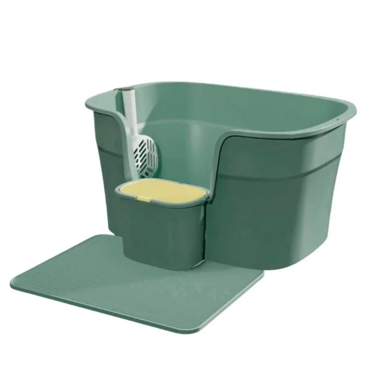 GENERICO - Arenero Para Gatos Bandeja Abierta Grande Sanitario