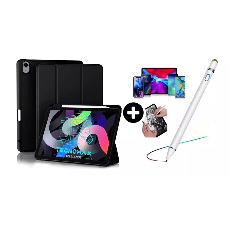 GENERICO - Funda Carcasa Smart Cover iPad 10ma 2022 + Lápiz Pencil Touch