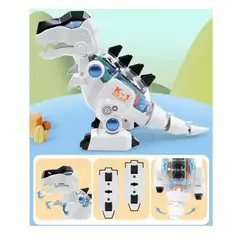GENERICO - Juguete Dinosaurio Robot Mecánico Luces Sonido Y Movimiento