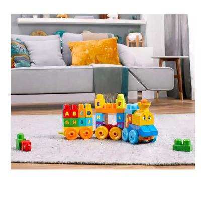 Imagen 2 del producto Tren Armable De Juguete Con Bloques Abc Didáctico 50 Piezas