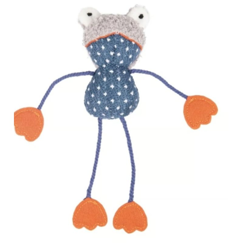 GENERICO - Juguete De Peluche Para Gatos Forma Rana
