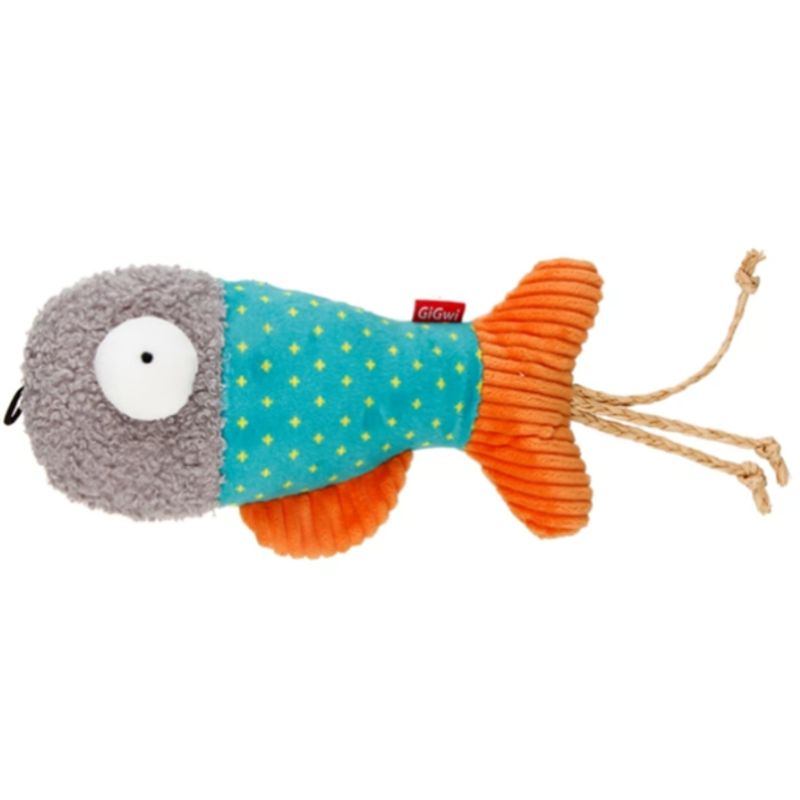 GENERICO - Juguete De Peluche Para Gatos Forma Pez