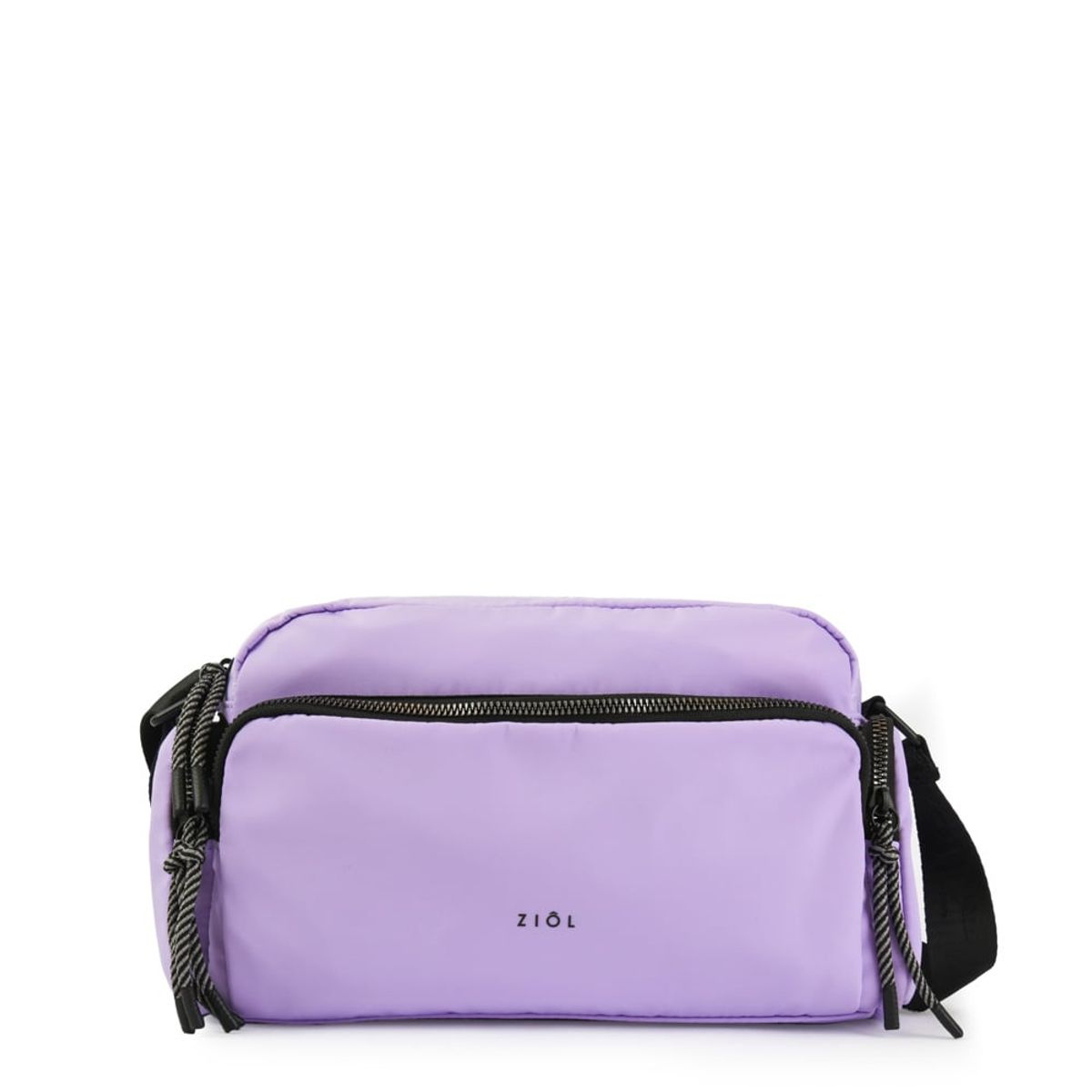 ZIOL - Cartera bandolera pequeña rivetta lila