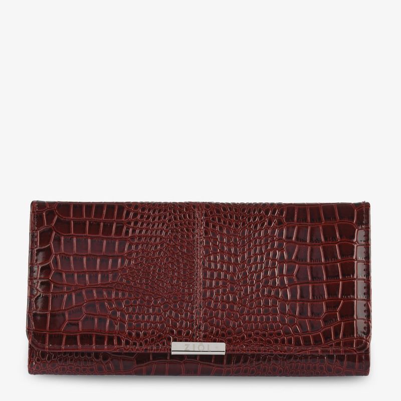 ZIOL - Billetera acordeon caroline rojo