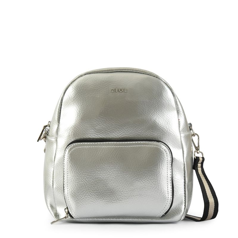 ZIOL - Mochila mediana etienne plateado