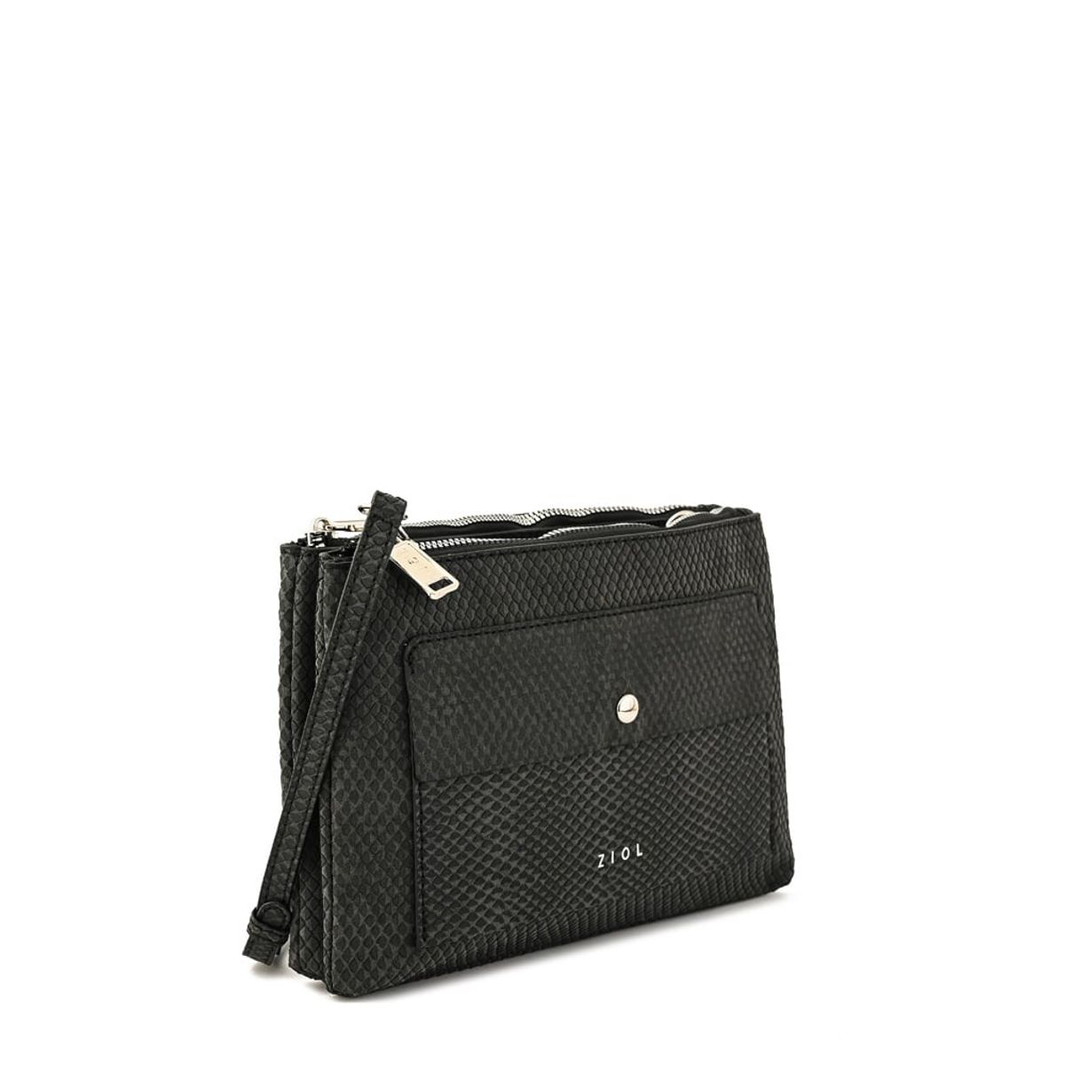 ZIOL - Cartera bandolera sidonie pequeña negro