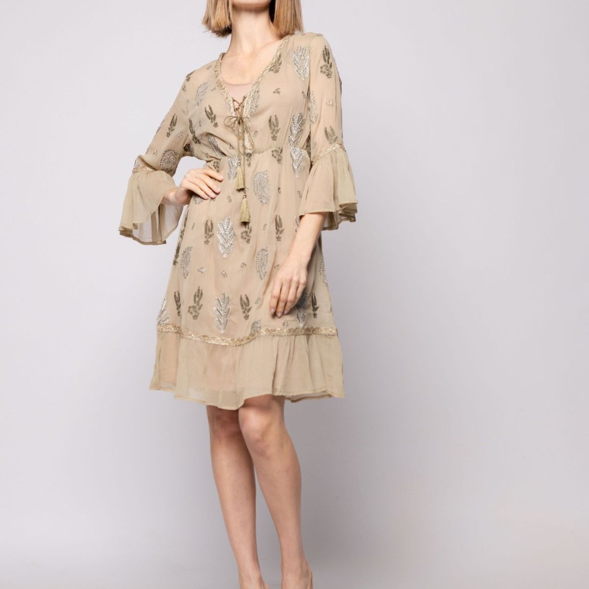 LUDOVICA - VESTIDO ZINNIA VERDE Ludovica