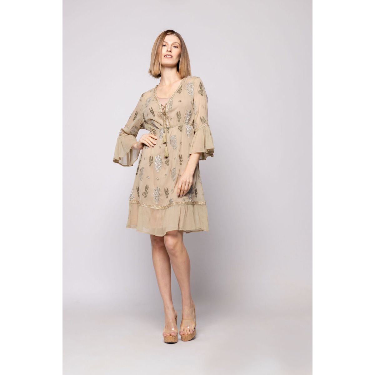 LUDOVICA - VESTIDO ZINNIA VERDE Ludovica