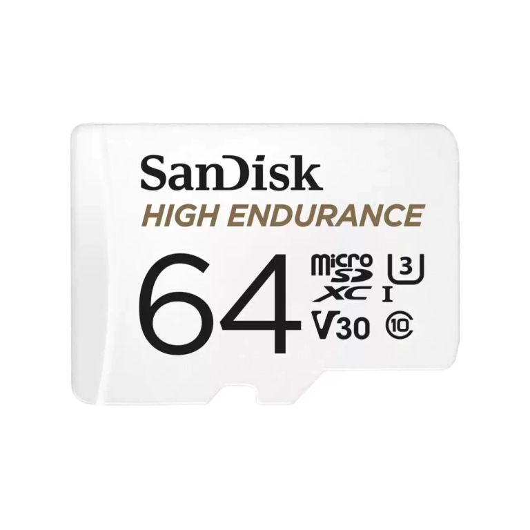 Memoria Micro SD High Endurance 64GB 100mbs 4K V30