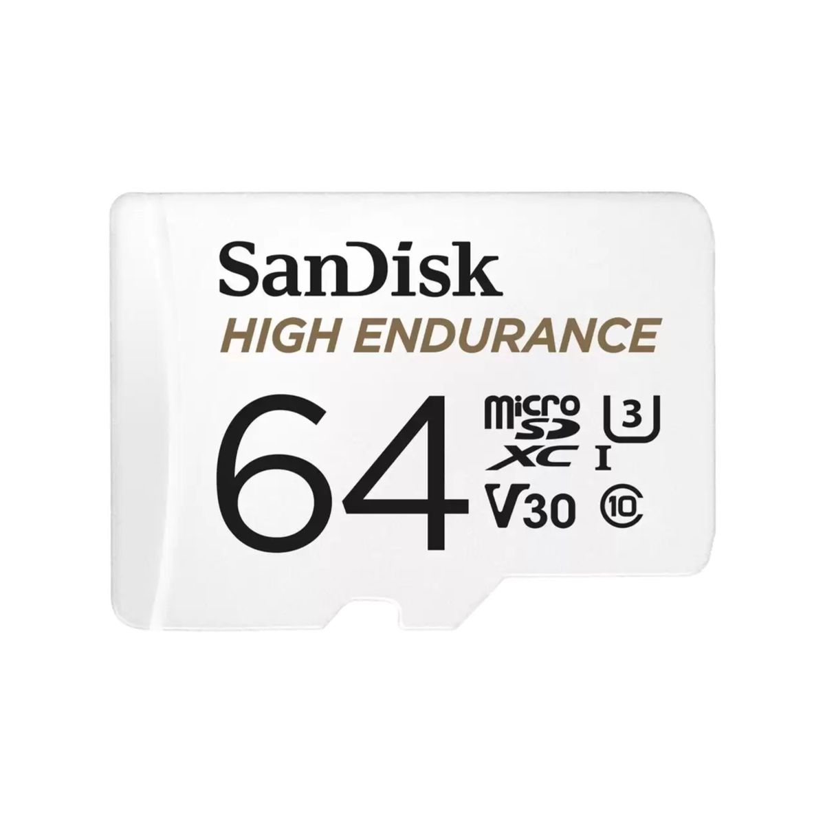 SANDISK - Memoria Micro SD Sandisk High Endurance 64GB 100mbs 4K V30