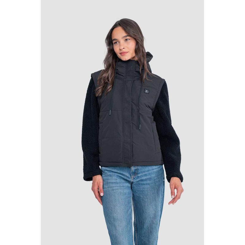 KAYA UNITE - Chaqueta Mujer 2 en 1 Tara - Negra