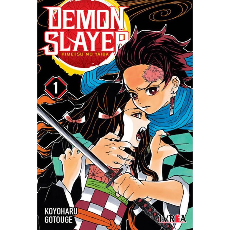 IVREA - Manga Demon Slayer: Kimetsu No Yaiba 01 Ivrea Argentina