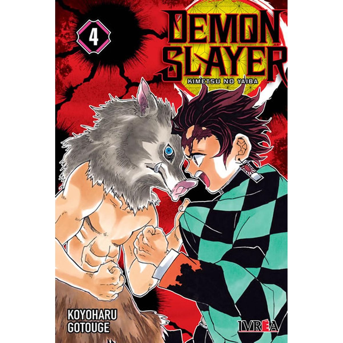 IVREA - Manga Demon Slayer: Kimetsu No Yaiba 04 Ivrea Argentina