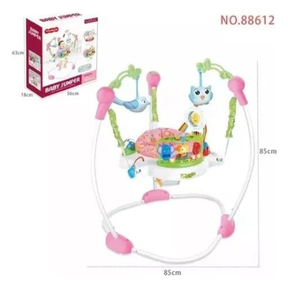 1724 - Centro De Actividades Saltarina Gira  360° Musical  3 Altura