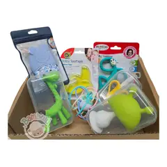 GENERICO - Kit De Mordedores Bebé Primera Etapa Baby Shower