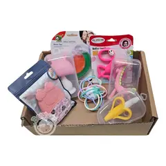 GENERICO - Kit De Mordedores Bebé Primera Etapa Baby Shower