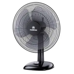MADEMSA - Ventilador Sobremesa 40W 3 Velocidades y Silencioso 40,6 cm DFM16 Negro