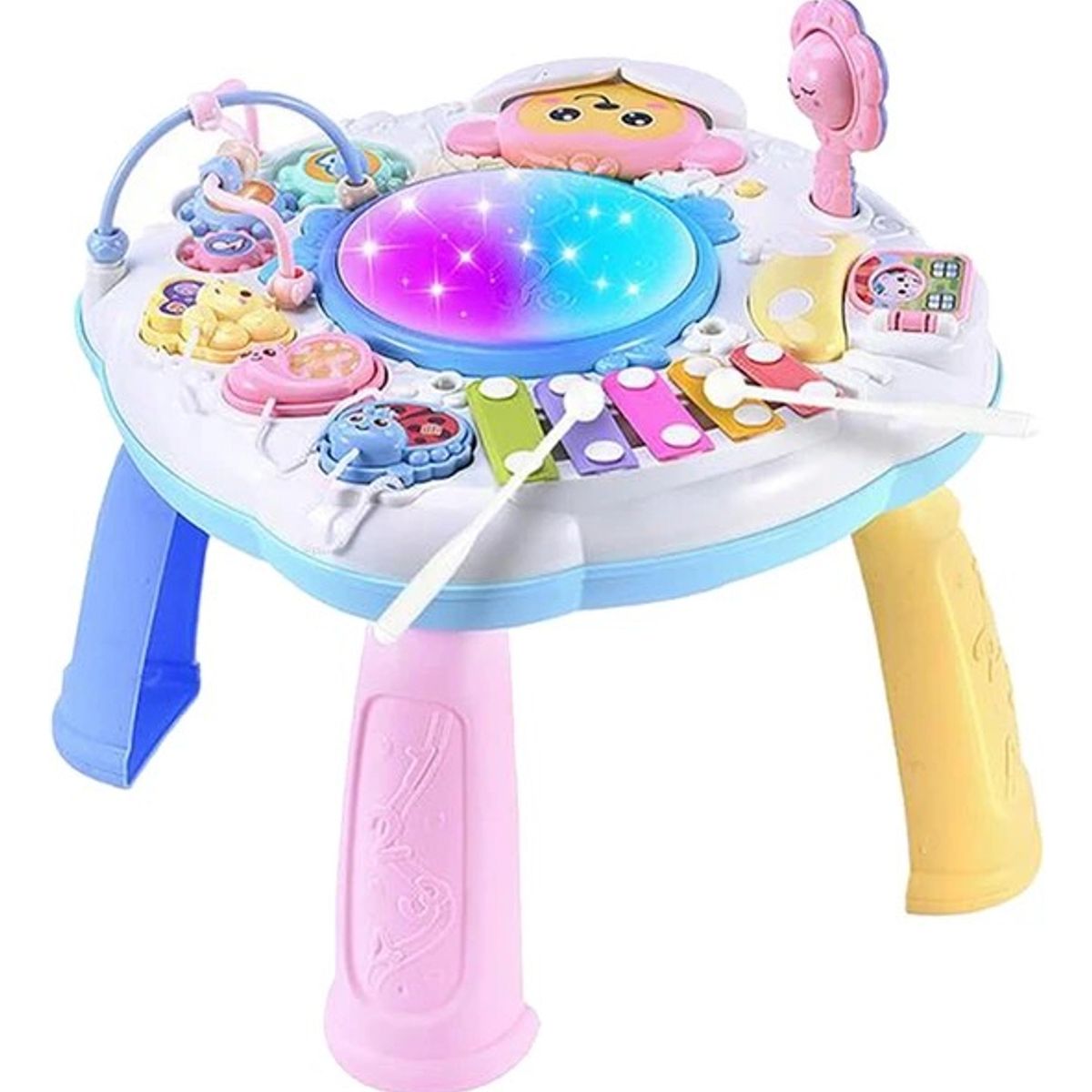 GENERICO - Mesa De Actividades Musical - Interactiva  Juguete Bebe