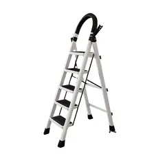 GENERICO - Escalera Plegable Tipo Piso 5 Peldaños Para Hogar