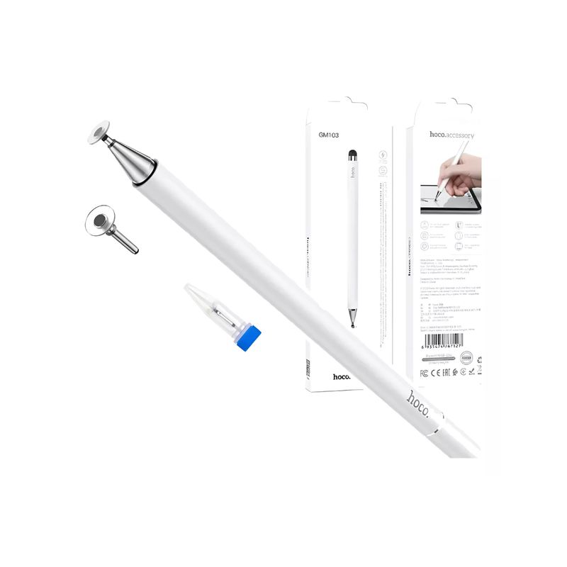 GENERICO - Lápiz Táctil Pencil Touch 3 En 1 Capacitivo