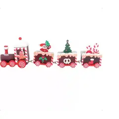 GENERICO - Tren Madera Adorno Navidad Decoración Hogar Navidad Regalo