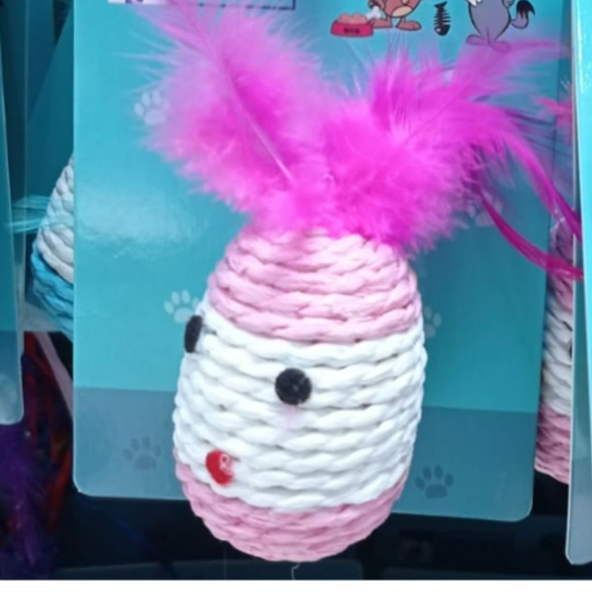 GENERICO - Juguete Para Mascotas Gato Raton