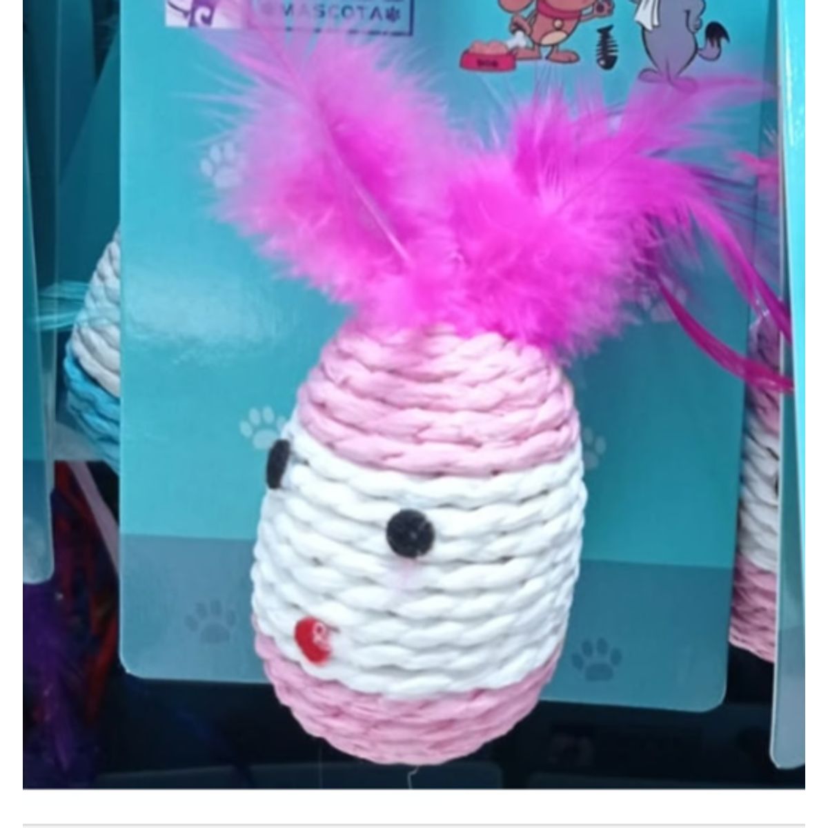 GENERICO - Juguete Para Mascotas Gato Raton