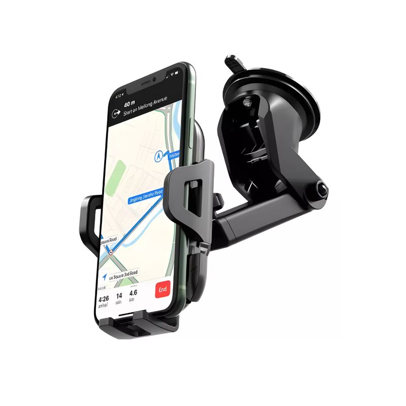 GENERICO - Soporte Celular Para Auto Ajustable Para Tablero O Parabrisa