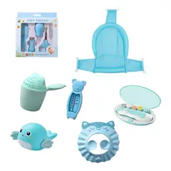 GENERICO - Kit De Baño Higiene De Bebe Con Lima Y Hamaca