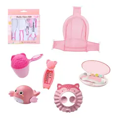 GENERICO - Kit De Baño Higiene De Bebe Con Lima Y Hamaca