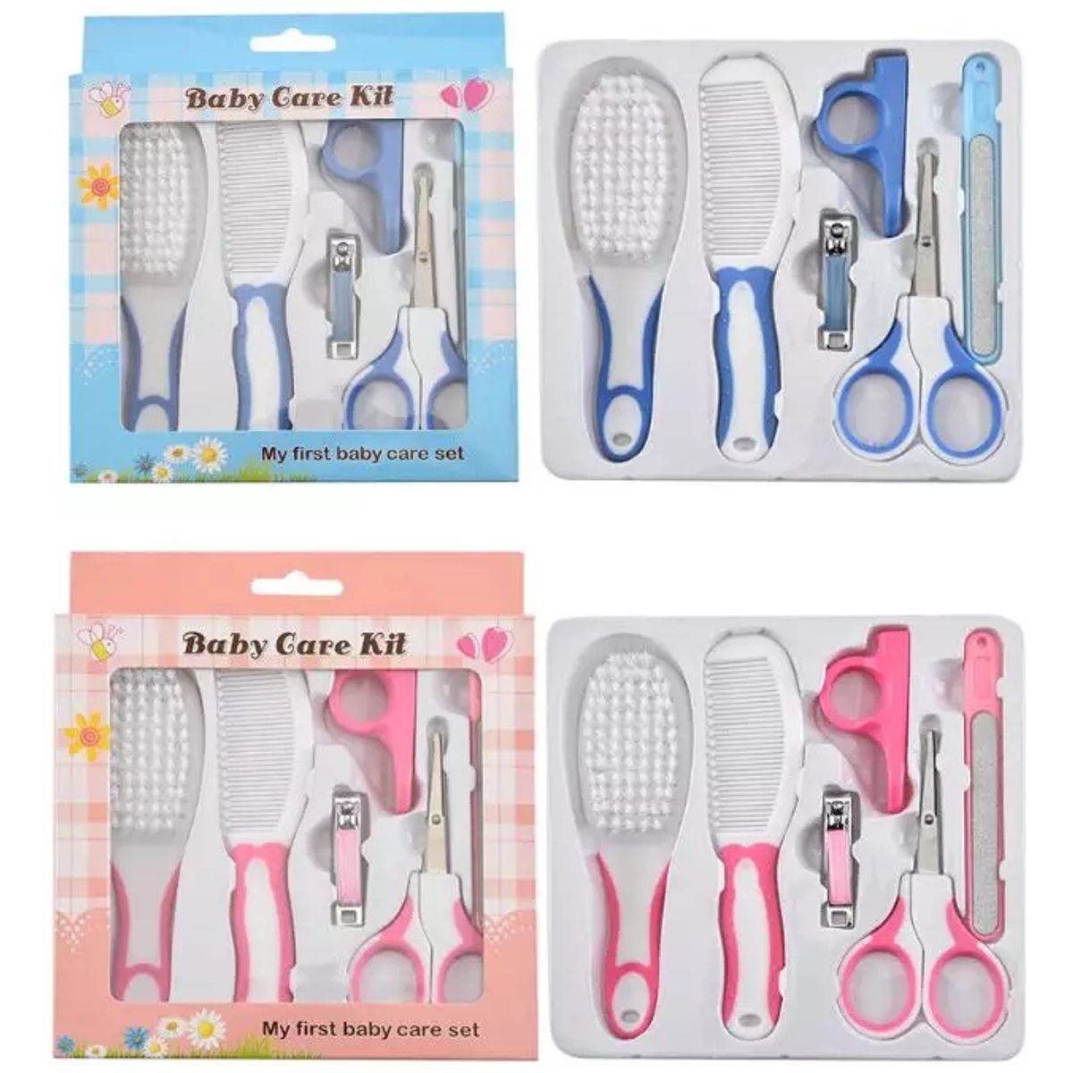 GENERICO - Kit De Baño Higiene De Bebe Con Lima Y Hamaca